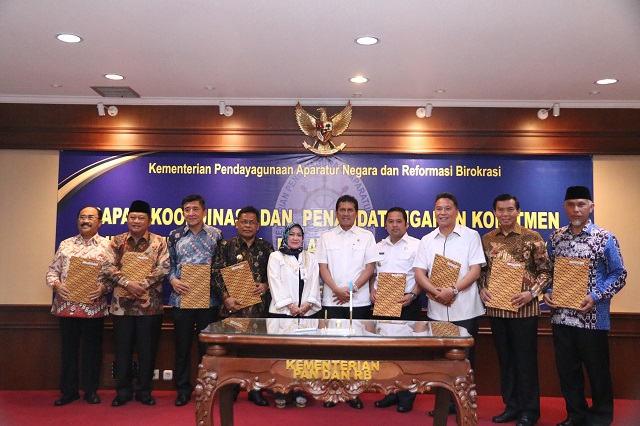 20180207 MENTERI SESMEN DEP YANLIK STAFSUS STAFLI Implementasi Mal Pelayanan Publik MPP 8