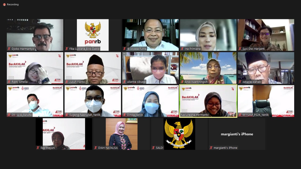 20220425 Kementerian PANRB dan Tim Evaluasi Bahas Mekanisme Penilaian Proposal KIPP 2