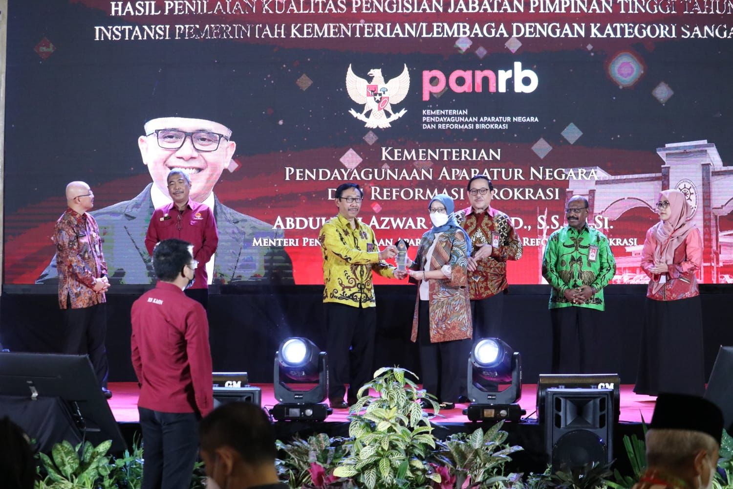 20221007 Hasil Penilaian Kualitas Pengisian JPT Instansi Pemerintah