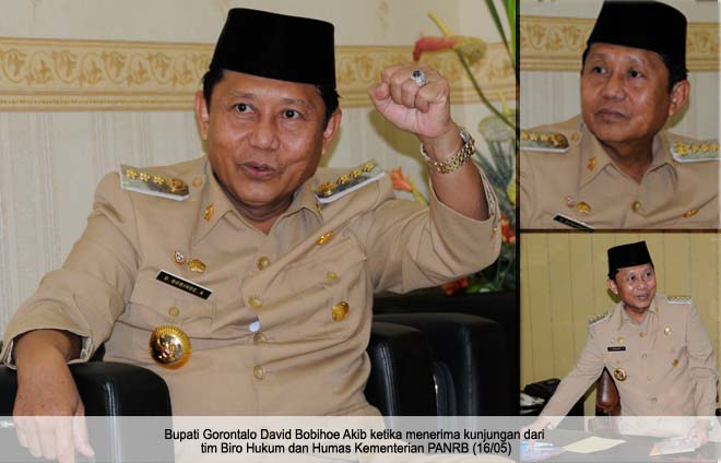 Bupati Gorontalo David Bobihoe Akib
