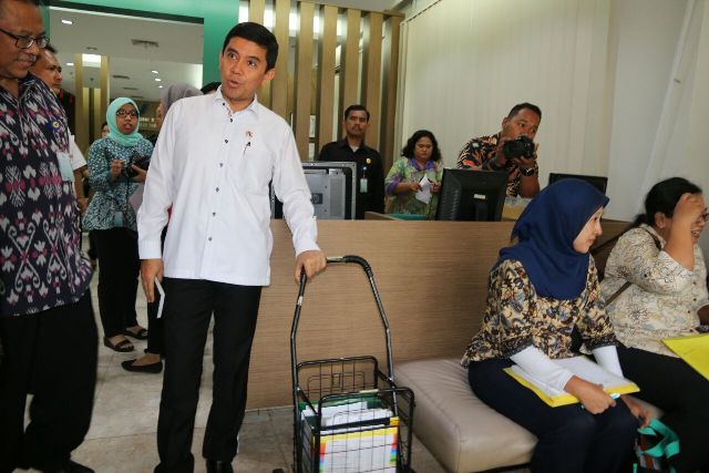 Sidak Hari Kedua Pasca Libur Lebaran