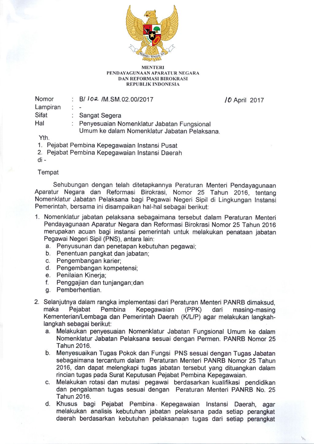 Surat Ke Pejabat Perhilitan