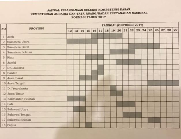 20171011 jadwal SKD BPN