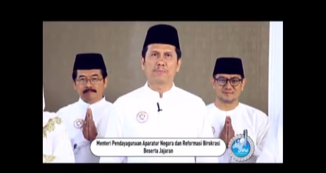 20180612 Ucapan Hari Raya Idul Fitri 1439 H dari Menteri PANRB