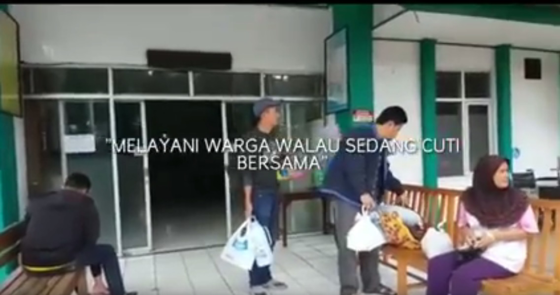20180616 Melayani Warga Walau Sedang Cuti bersama