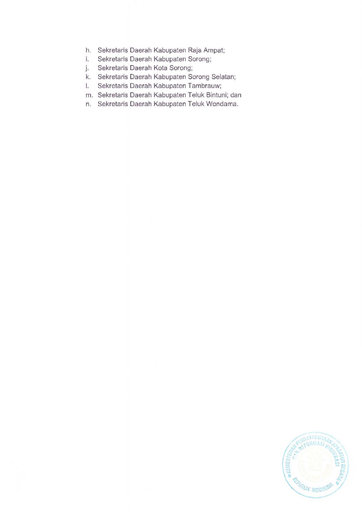 20190617 Surat Deputi Bidang SDM Aparatur Pemantauan dan Evaluasi Penerapan Manajemen Karier Pada Instansi Pemerintah Page 18