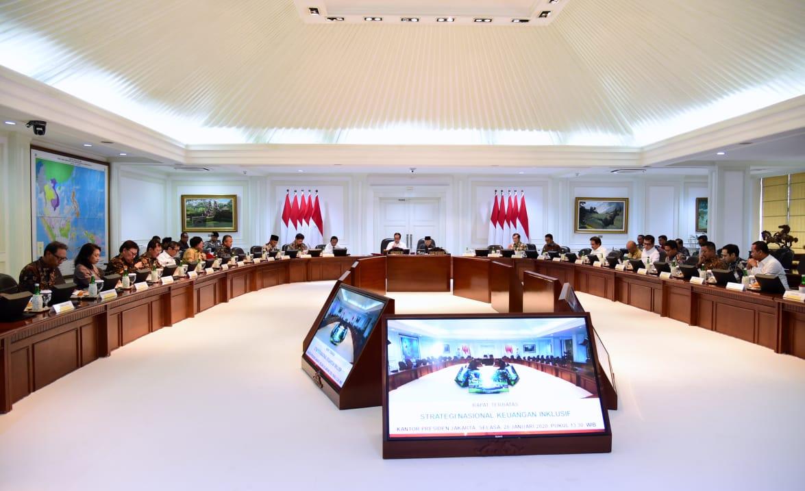 20200129 Presiden Jokowi Ingin Literasi dan Inklusi Keuangan Masyarakat Terus Ditingkatkan