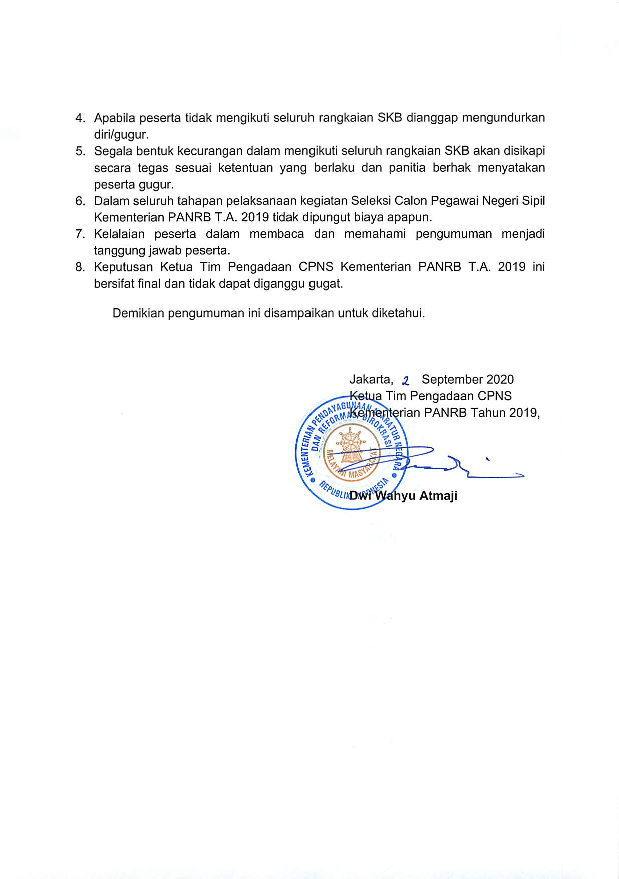 20200902 Perubahan Nilai Ambang batas dan Perubahan Jadwal Tes Toefl Page 2