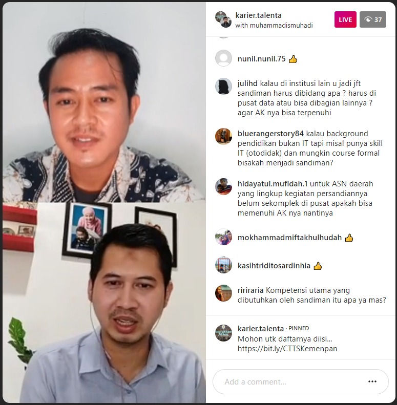 20200918 JF Sandiman Prajurit Pelindung Data Pemerintah dari Ancaman Siber 2