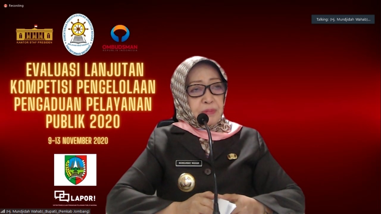 20201111 Berbagai Inovasi Tampil Ditahap Wawancara Kompetisi Pengelolaan Pengaduan Hari Ketiga 1