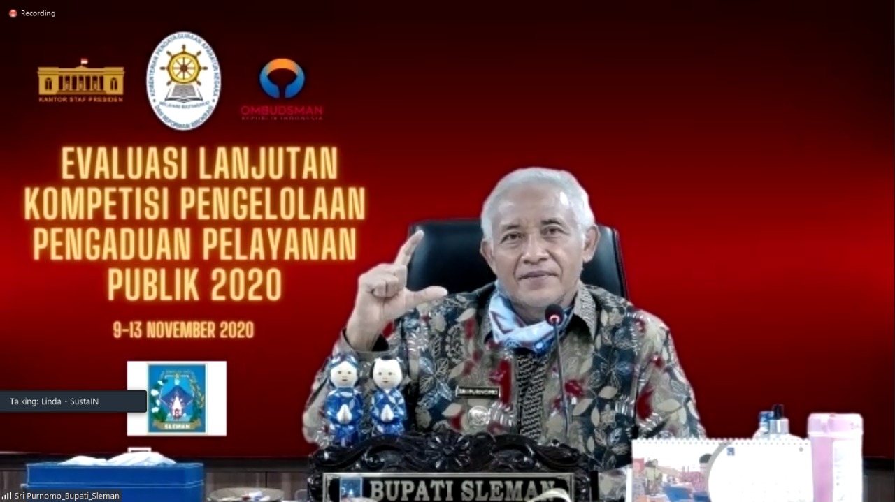 20201111 Berbagai Inovasi Tampil Ditahap Wawancara Kompetisi Pengelolaan Pengaduan Hari Ketiga 3