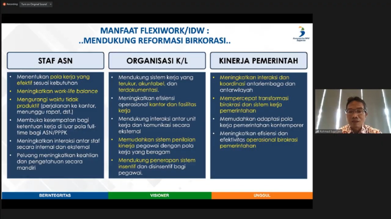 20201215 New Normal Pemerintah Dituntut Terapkan Budaya Kerja Baru 2