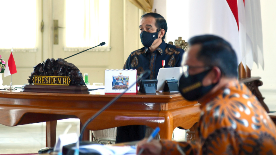 Presiden Instruksikan Pemerintah Daerah Waspadai Tren Penyebaran Covid 19
