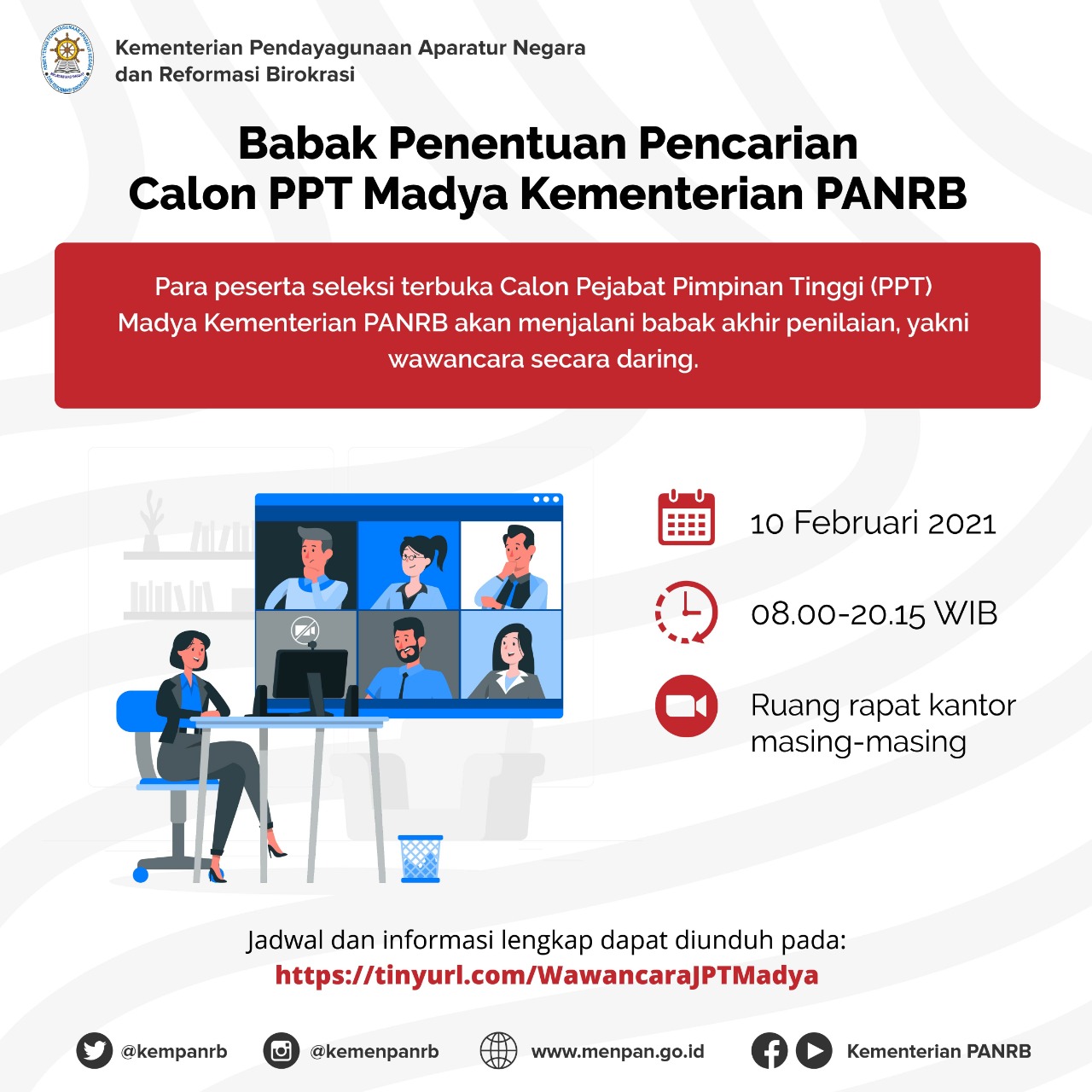 20210209 Poster Selangkah Lagi Menuju PPT Madya Kementerian PANRB