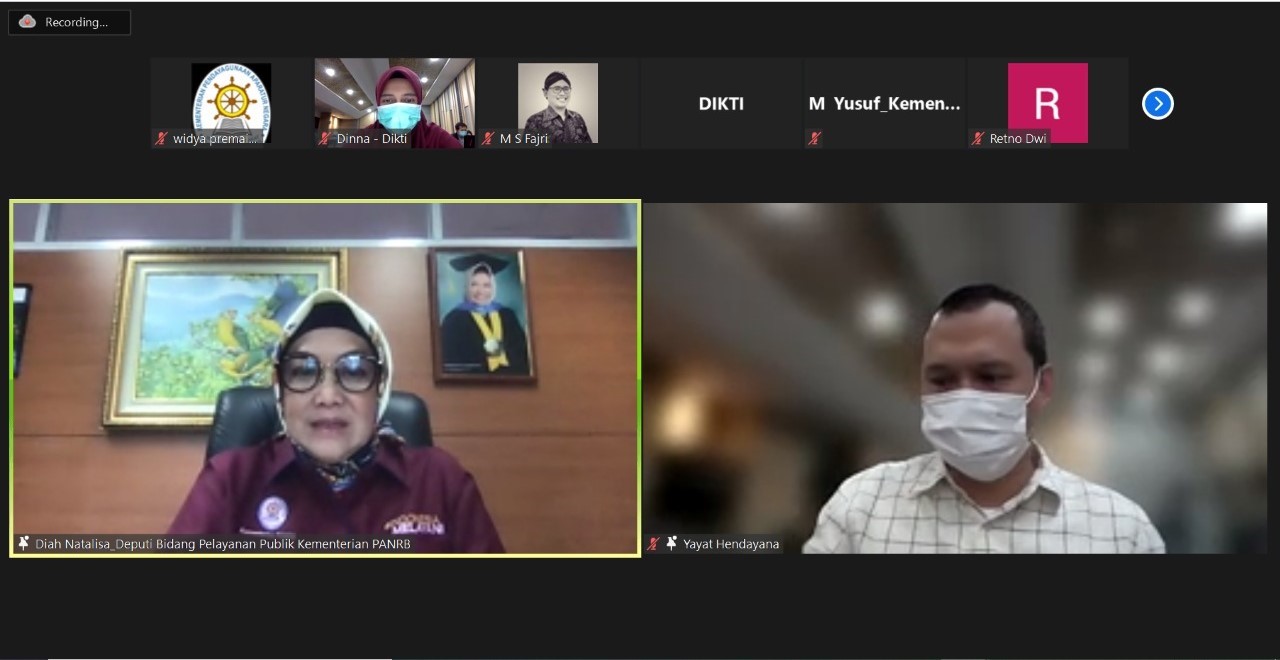 20210224 Layanan Ditjen Pendidikan Tinggi Kemendikbud Diharapkan Hadir di Mal Pelayanan Publik 1