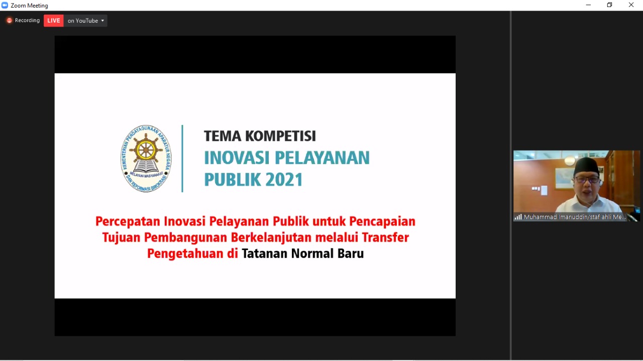 20210323 Sosialisasi Nasional KIPP 2021 bagi Pemerintah Daerah Wilayah III 5