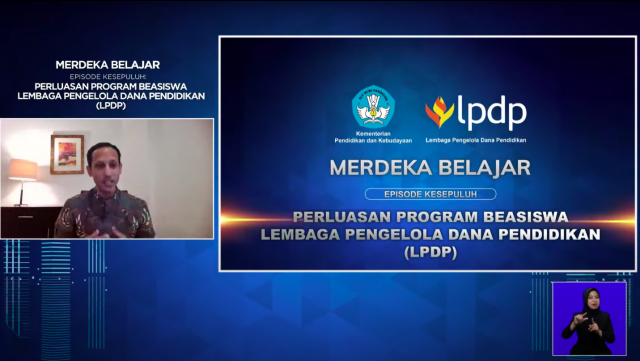 20210423 Merdeka Belajar Episode 10 Kolaborasi Ciptakan SDM Unggul melalui Perluasan Program Beasiswa