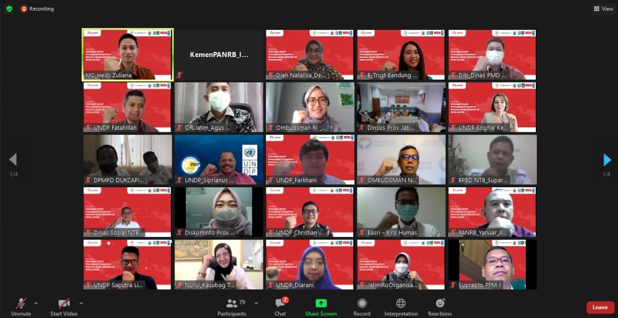 20210505 Kementerian PANRB Jalin Kerja Sama untuk Percepatan Pengaduan Bantuan Sosial melalui SP4N LAPOR 3