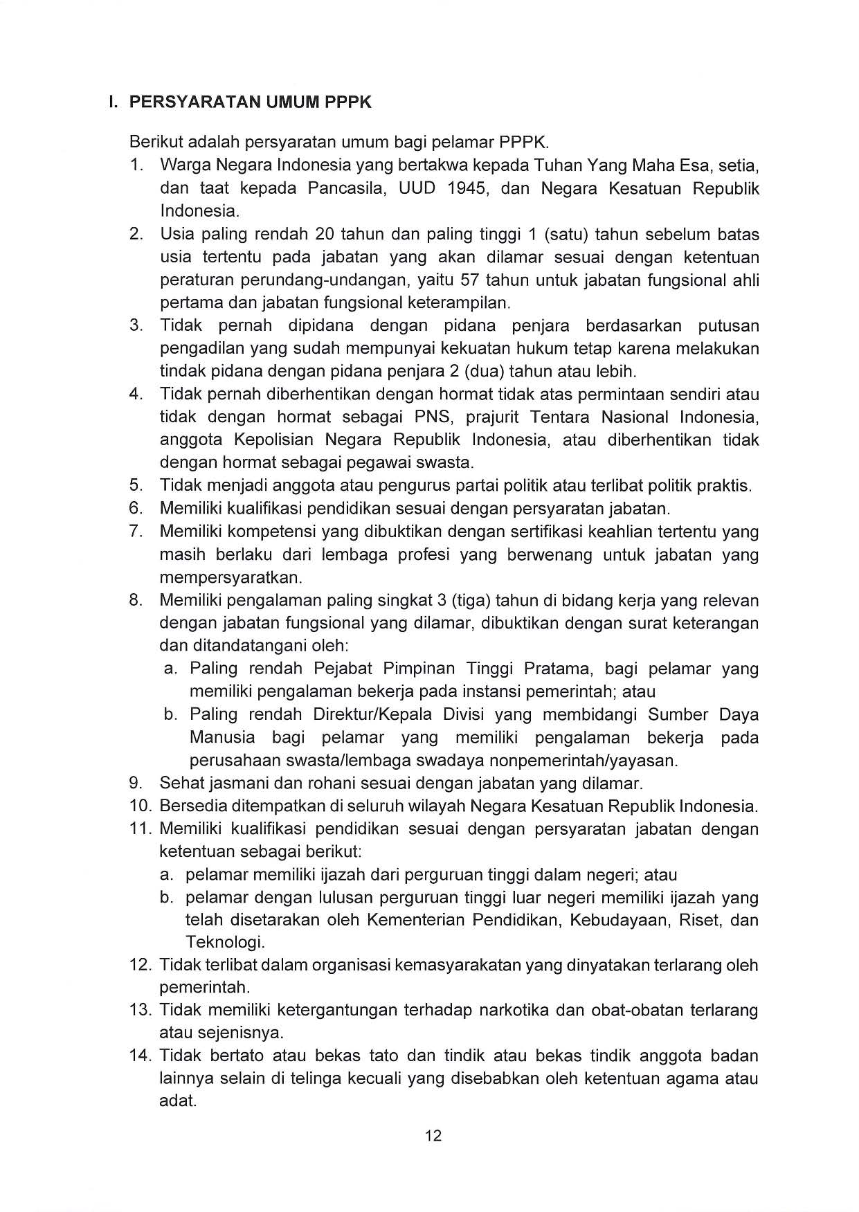 20210630 Pengumuman Pengadaan ASN Kementerian PANRB 2021 Page 12