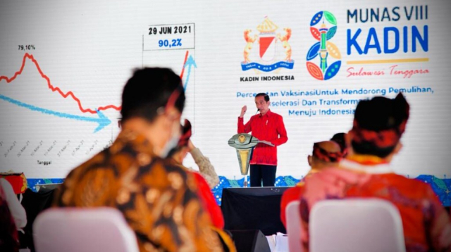 20210701 Presiden Kunci Pertumbuhan Ekonomi Adalah Tekan Covid 19 Sampai Hilang