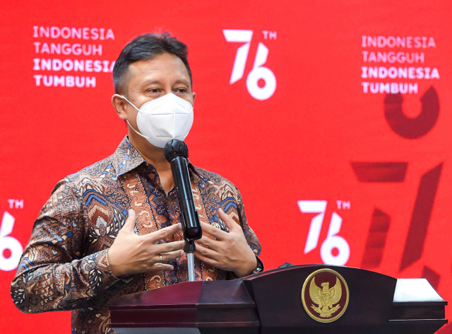 20210728 Menkes Dorong Sektor Farmasi Tingkatkan Kapasitas Produksi Obat Terapi COVID 19