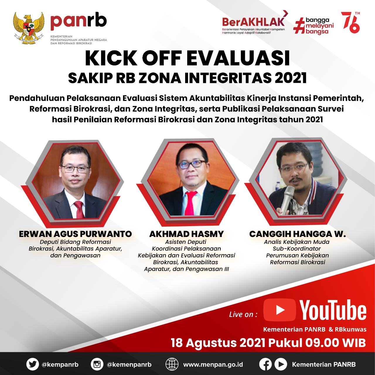20210817 Kementerian PANRB Bersiap Jelang Evaluasi SAKIP RB dan ZI 2021 2