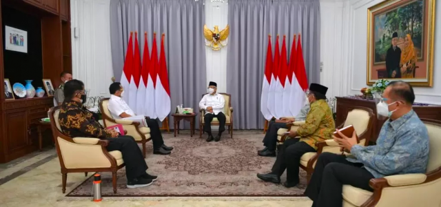 20210831 Temui Wapres Mendagri Laporkan Konsep Rancangan Peraturan Pemerintah atas Undang Undang Otonomi Khusus Papua