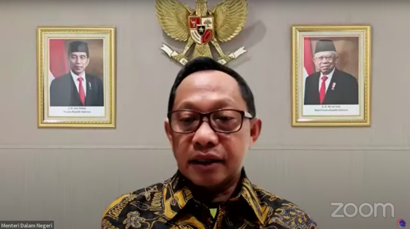 20210906 Mendagri Ingatkan Pemda Perbaiki dan Perbaharui Input Data COVID 19