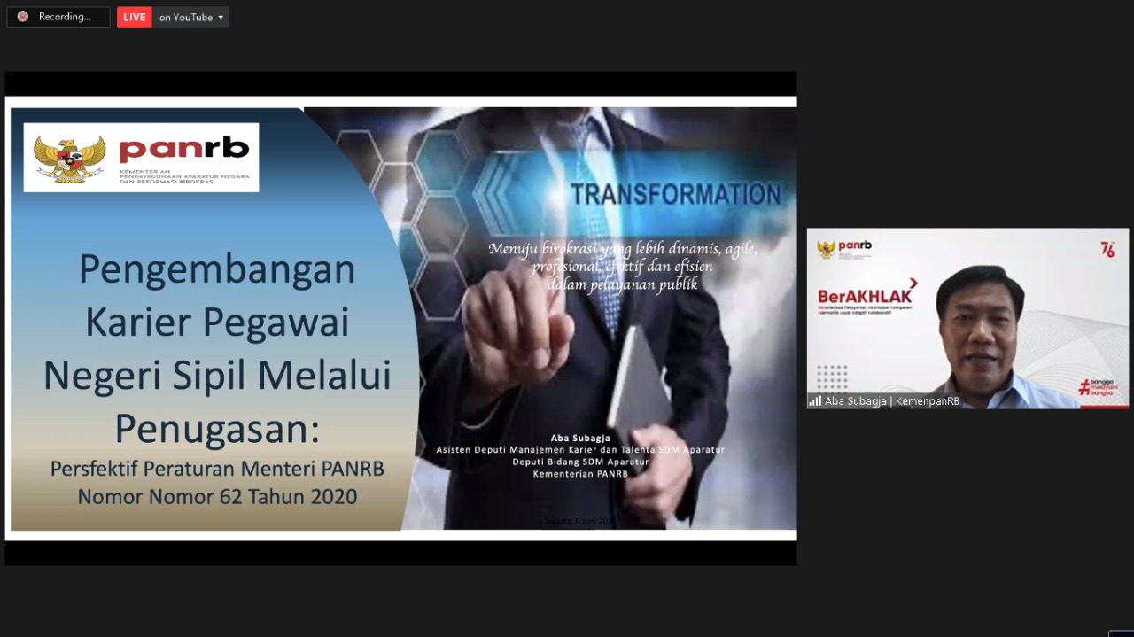 20210910 Instansi Pemerintah Diminta Percepat Penetapan Status Penugasan PNS 6