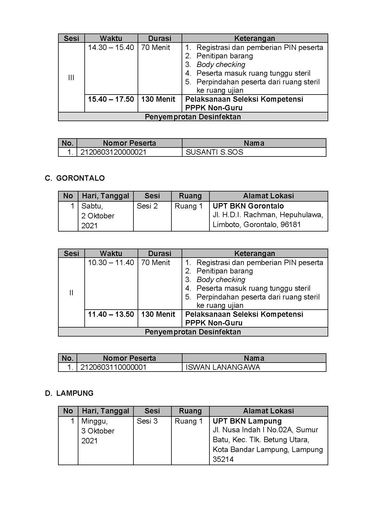 20210913 Lampiran I Pengumuman Jadwal Seleksi Kompetensi PPPK TA 2021 Page 02