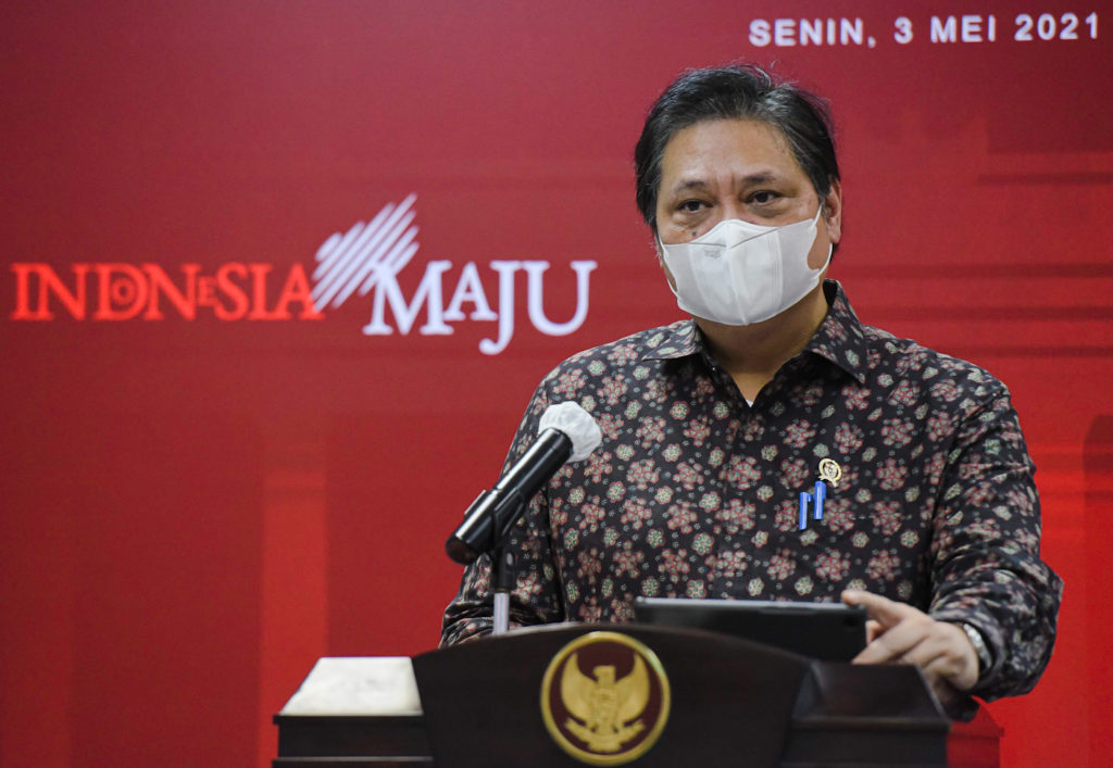 20210914 Penanganan Pandemi Terus Membaik Airlangga Tidak Ada Provinsi Level 4 di Luar Jawa Bali