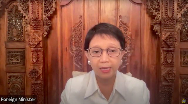 20211011 Menlu RI Pemerintah Arab Saudi Kembali Buka Umrah untuk Jemaah Indonesia