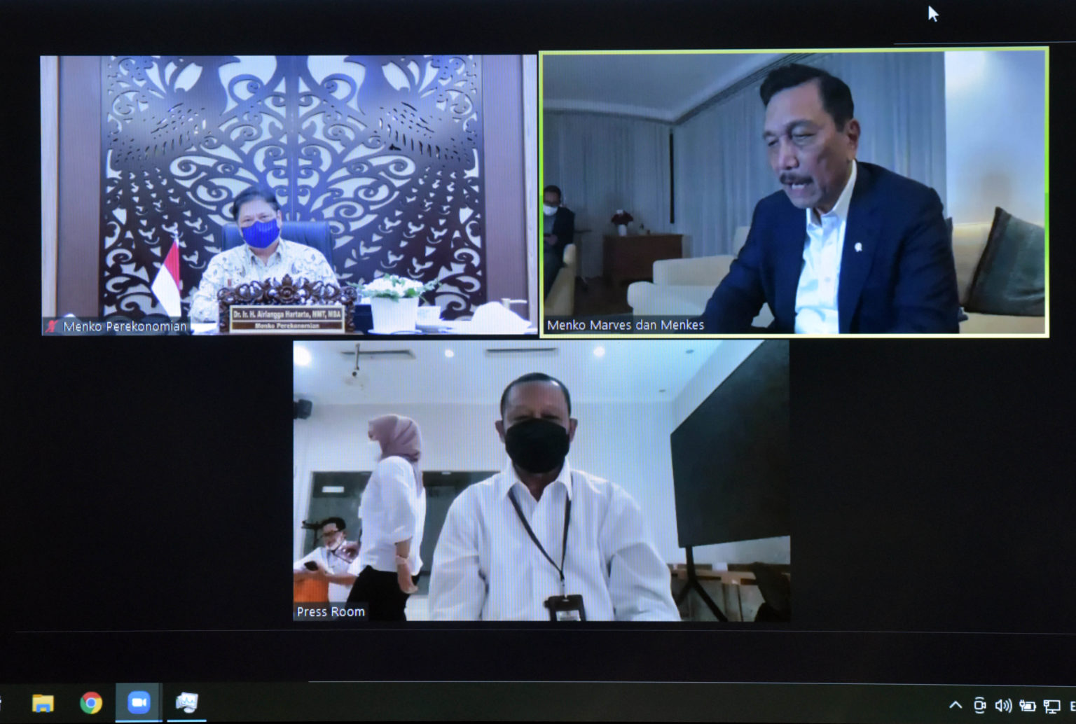 20211018 PPKM Luar Jawa Bali Dilanjutkan Selama Tiga Minggu Tidak Ada Daerah di Level 4