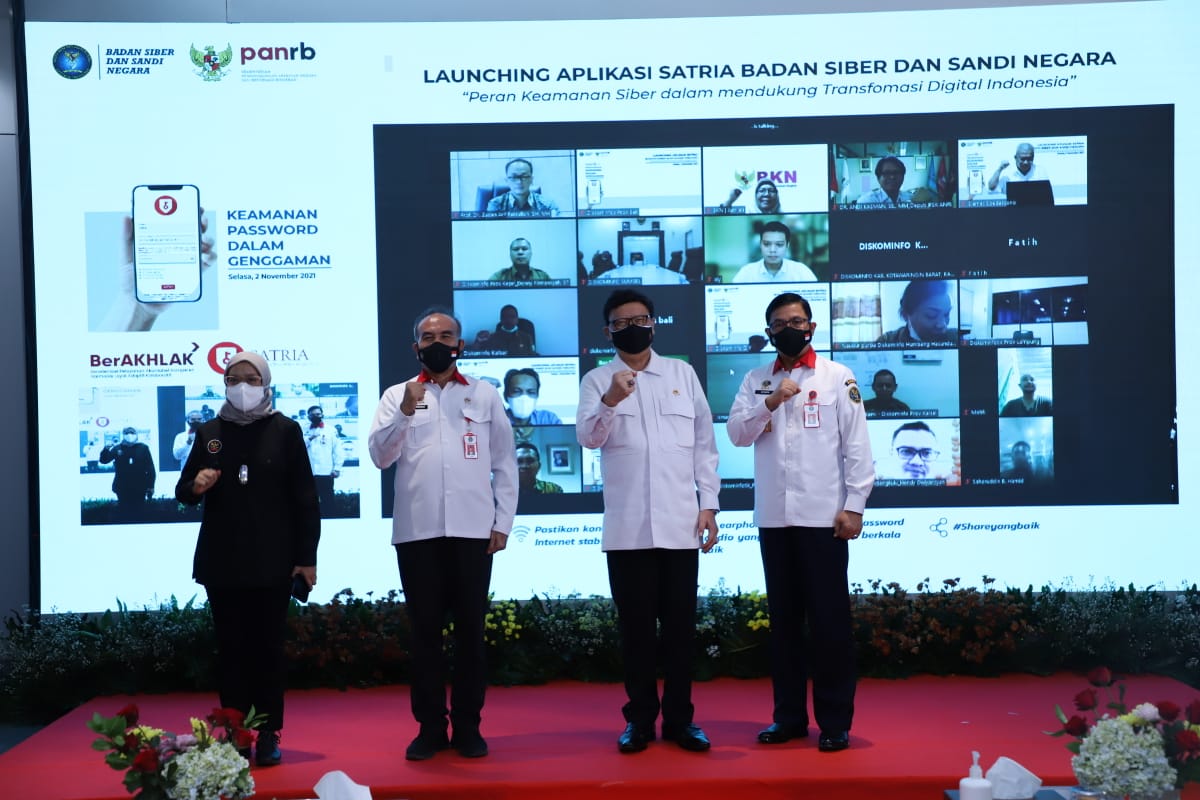 20211102 Launching SATRIA Menteri Tjahjo Keamanan Siber Jadi Keniscayaan di Era Digital 3