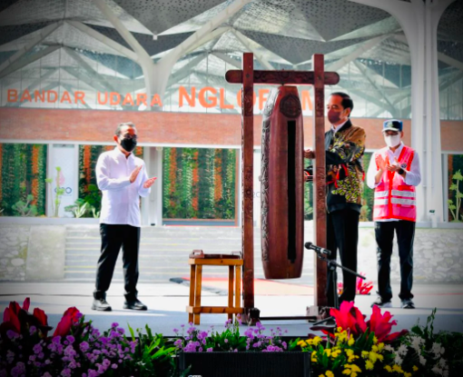 20211220 Resmikan Bandara Ngloram Presiden Harapkan Percepatan Ekonomi Blora