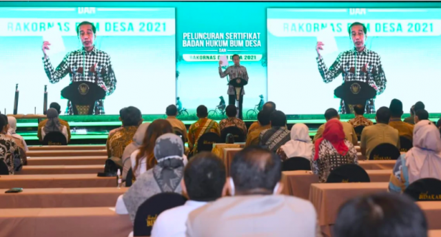 20211221 Alokasi Capai Rp4001 Triliun Presiden Jokowi Hati Hati Kelola Dana Desa