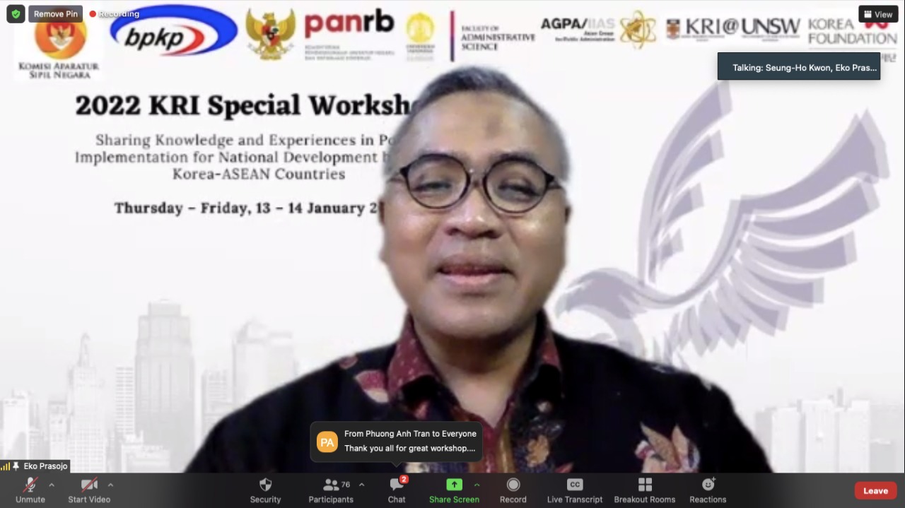 20220118 Isu Sentral Penanganan Pandemi Covid 19 di Asean dan Korea 1