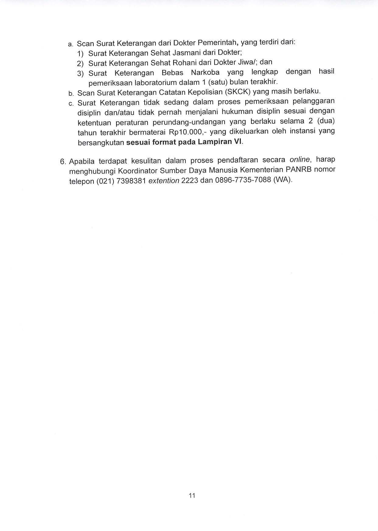 20220105 Pengumuman Selter JPT Madya dan Pratama 5 Januari 2022 Page 11