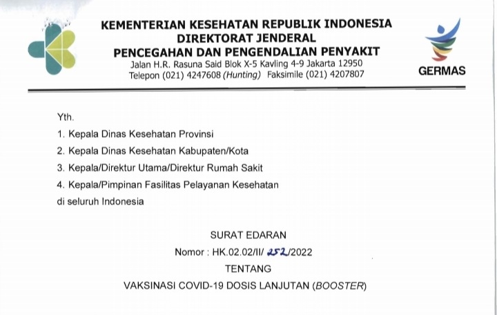 Contoh surat izin vaksin dari orang tua