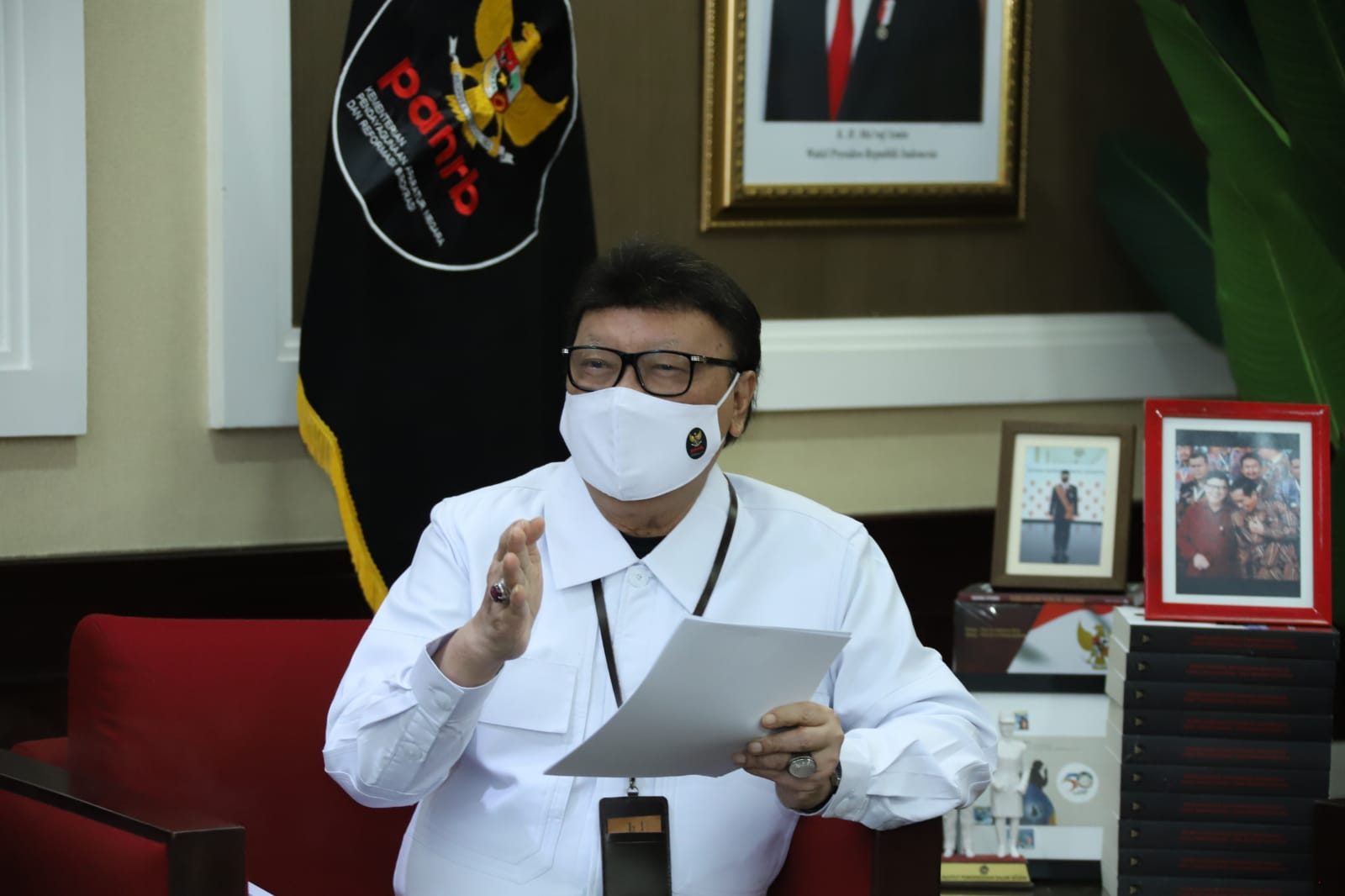 20220207 Menteri Tjahjo Minta Gedung Pelatihan Pemerintah Jadi Pusat Isolasi bagi ASN 2
