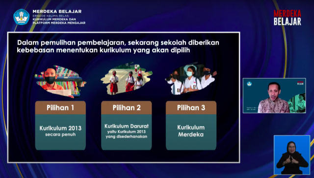 20220214 Pulihkan Pembelajaran Kemendikbudristek Luncurkan Kurikulum Merdeka dan Platform Merdeka Mengajar