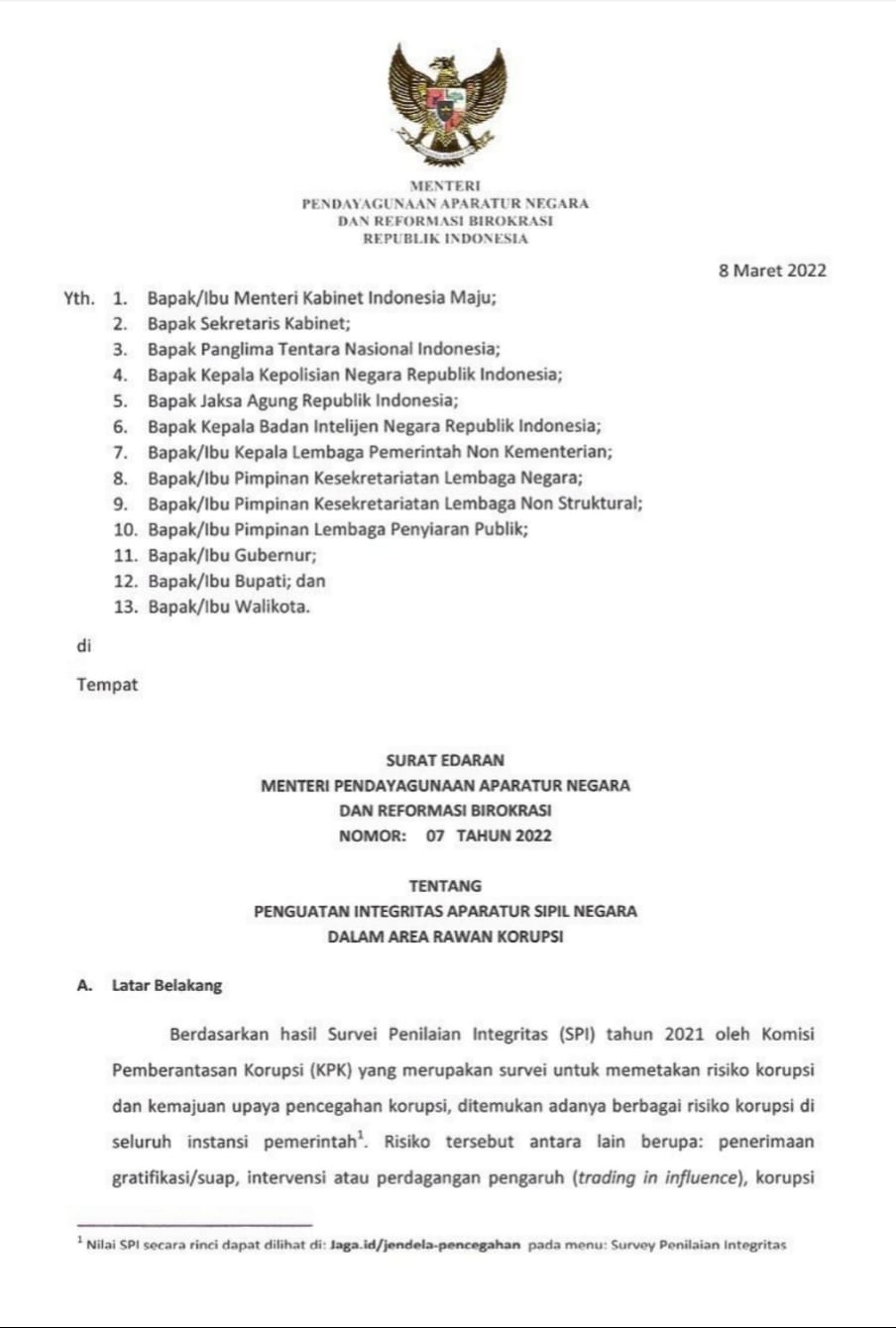 20220308 Mitigasi Risiko Korupsi ASN Diminta Kuatkan Integritas 2