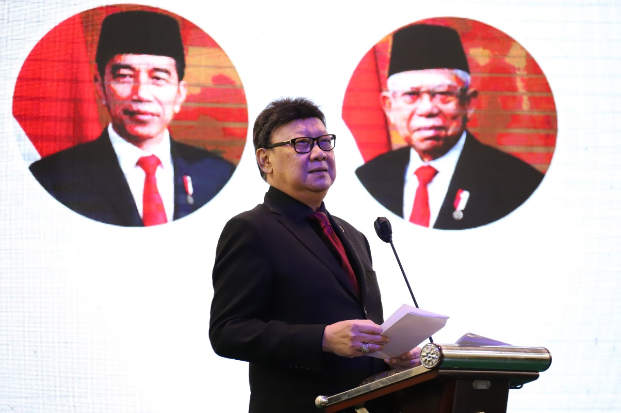 20220321 Menteri Tjahjo Minta ASN dan CASN Tingkatkan Kewaspadaan Terhadap Narkoba
