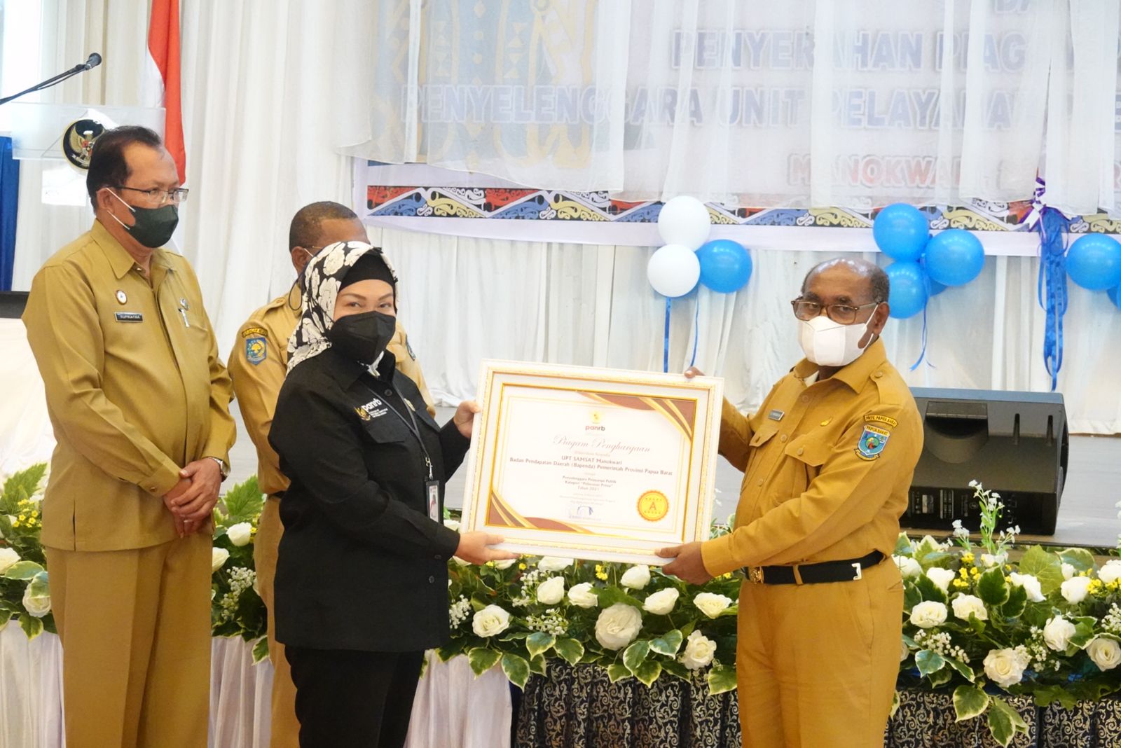 20220329 Raih Predikat Pelayanan Prima Samsat Manokwari Didorong Jadi Role Model 1