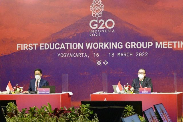 20220519 Mendikbud pada G20 Meeting