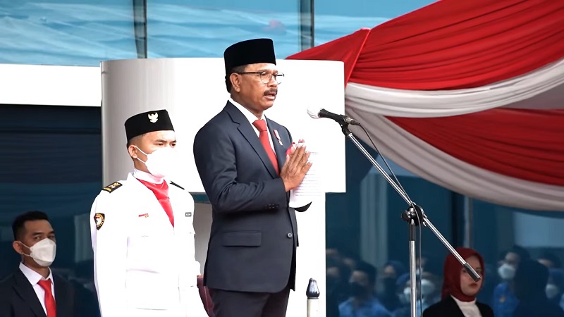 20220520 Menkominfo Saat Upacara Harkitnas