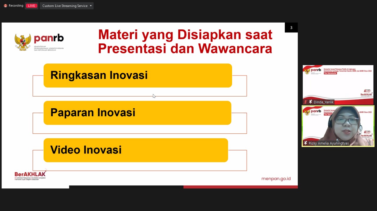 20220620 Masa Sanggah Berakhir Finalis Top Inovasi KIPP Menuju Presentasi dan Wawancara 2