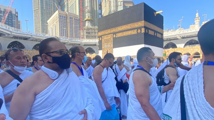 20220712 Pemeriksaan Covid bagi Jemaah Haji