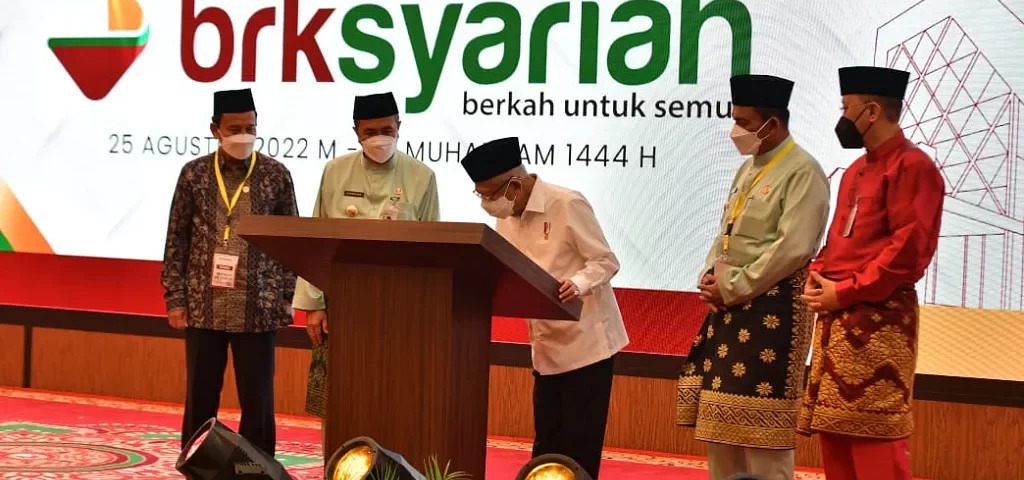 20220826 Wapres Resmikan BRK Syariah di Riau