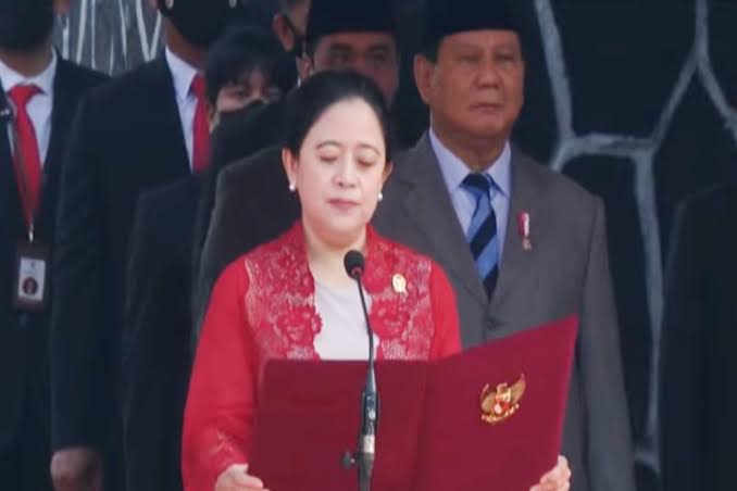 20221001 Ketua DPR RI Bacakan Ikrar di Upacara Peringatan Hari Kesaktian Pancasila